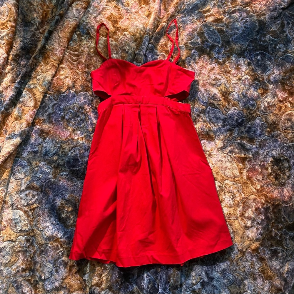 Strappy Little Red Dress
